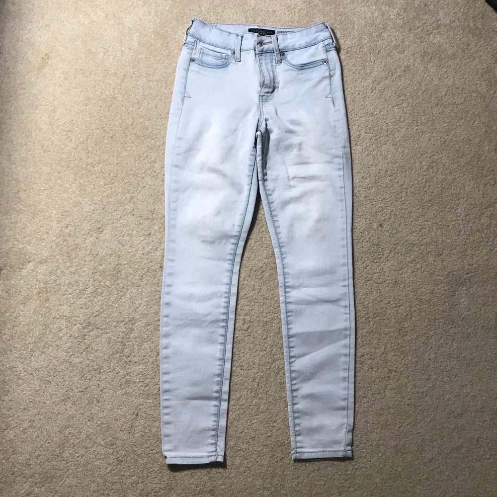 Aeropostale high waisted ankle jegging